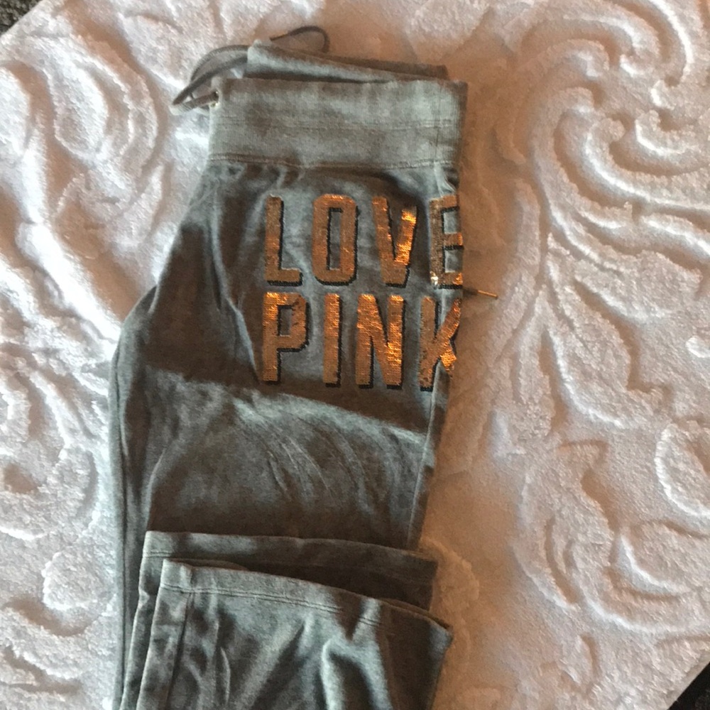 Velour sweatpants